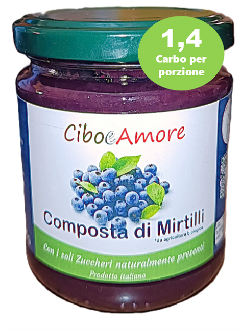 COMPOSTA DI MIRTILLI CIBOEAMORE