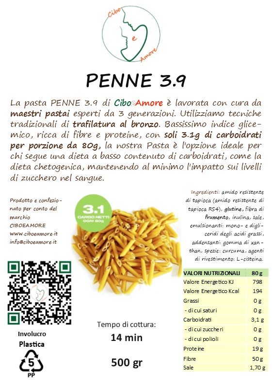 PENNE 3.9