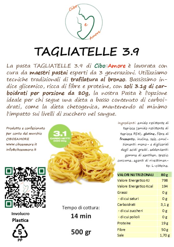 TAGLIATELLE 3.9