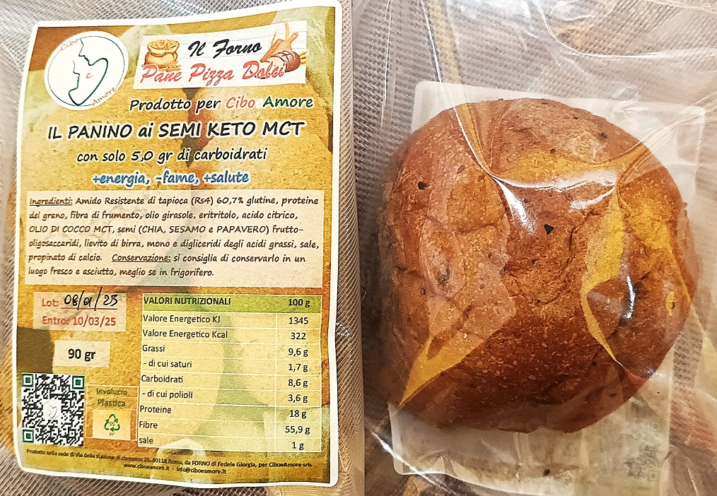 PANINO ai SEMI KETO MCT