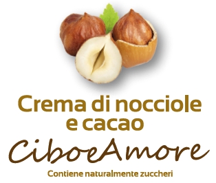 250gr CREMA alla NOCCIOLA CIBOeAMORE
