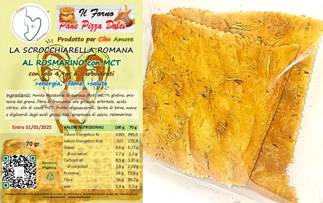 SCROCCHIARELLA ROSMARINO MCT